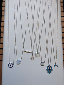 Sterling silver necklaces