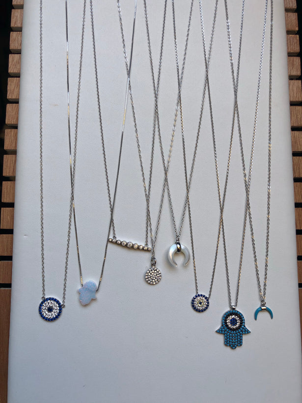 Sterling silver necklaces