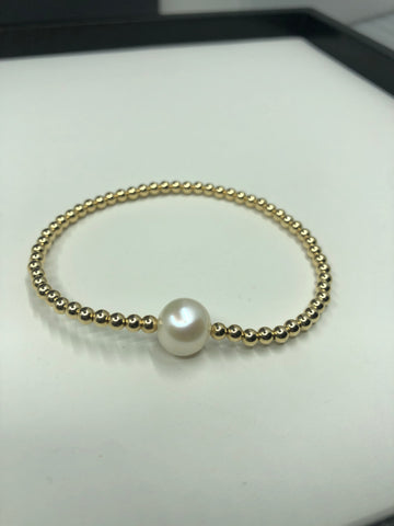 One big pearl Pearl Bracelet