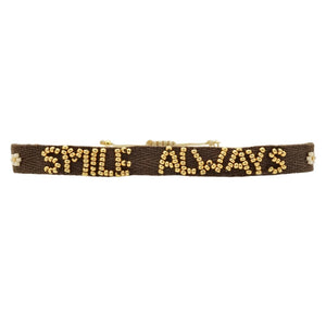 Smile always brown