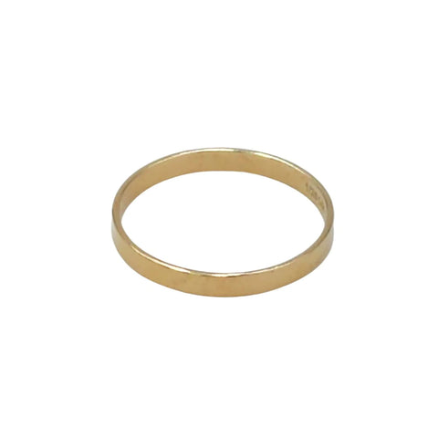 Dainty plane ring goldfill