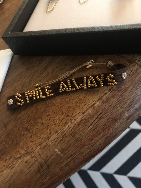 Smile always brown