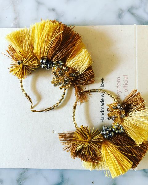 Yellow Cartagena Earrings