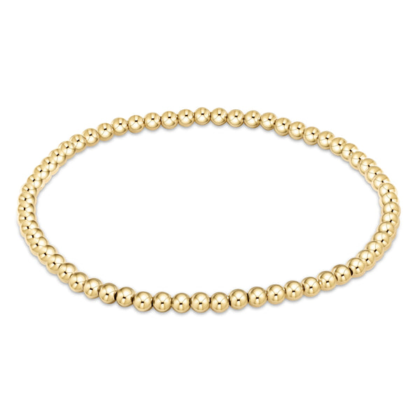 3 mm Sphere goldfill Bracelet