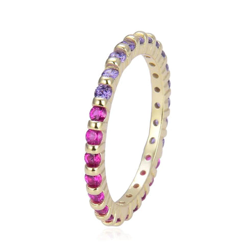 Dual color Gold plated Ring