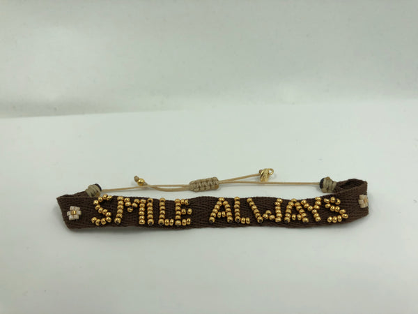 Smile always brown