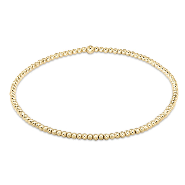 2 mm Sphere goldfill Bracelet