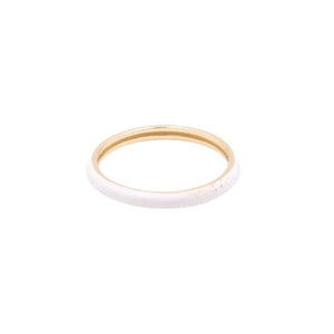 Enamel Ring white