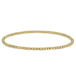 2 mm Sphere goldfill Bracelet