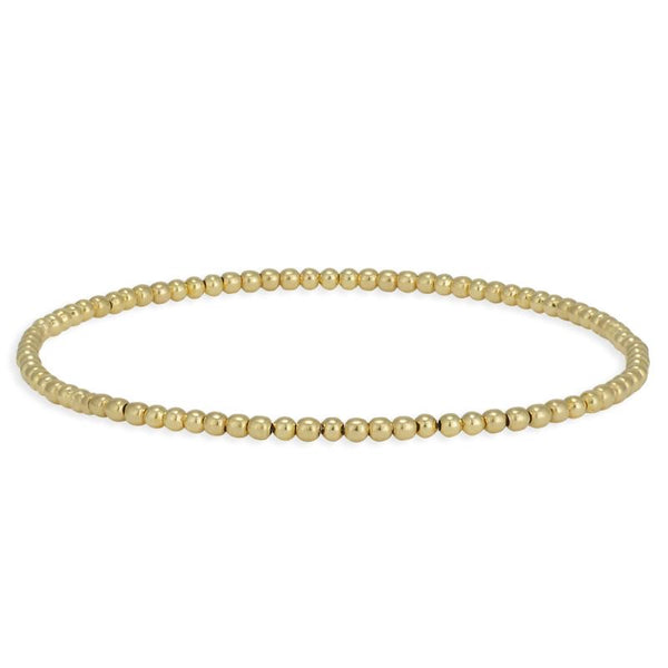 2 mm Sphere goldfill Bracelet