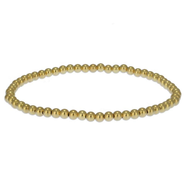 3 mm Sphere goldfill Bracelet